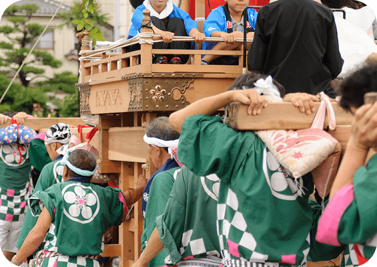 大杉神社のあばれみこし