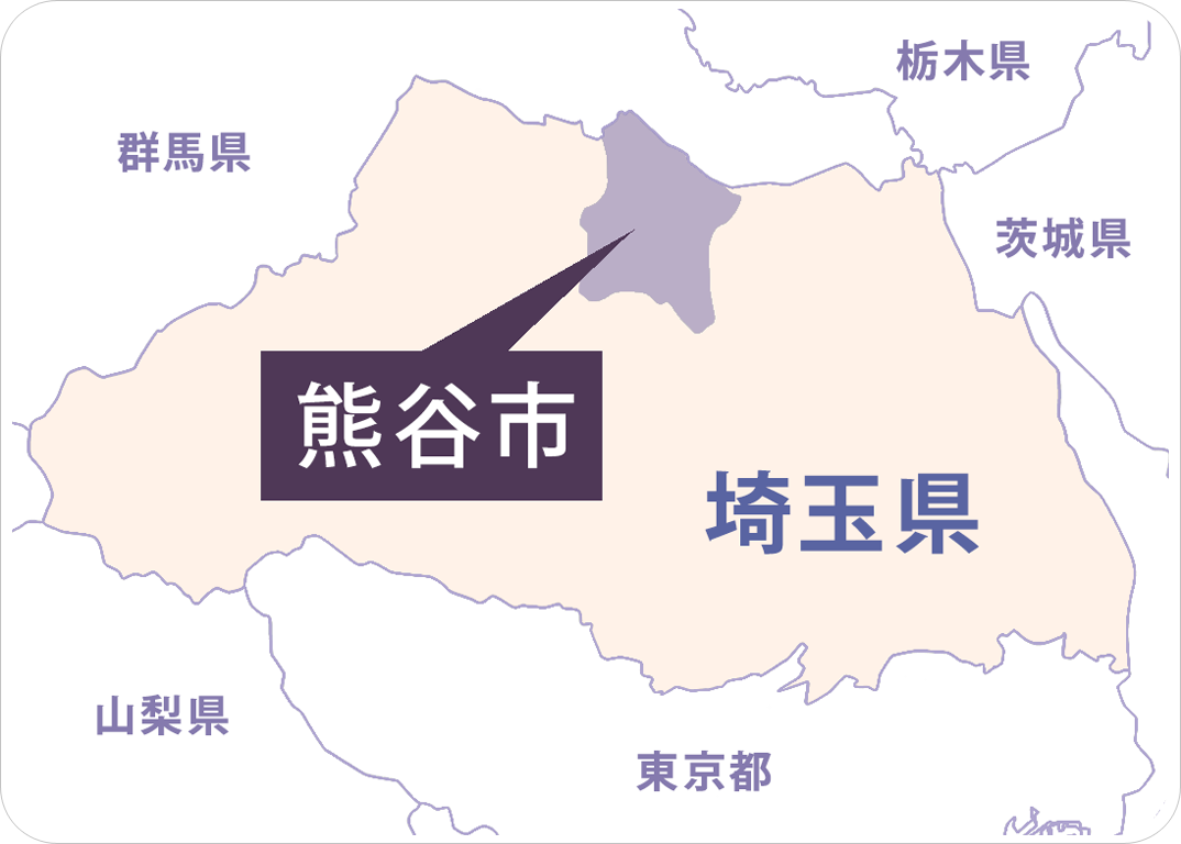 熊谷市マップ